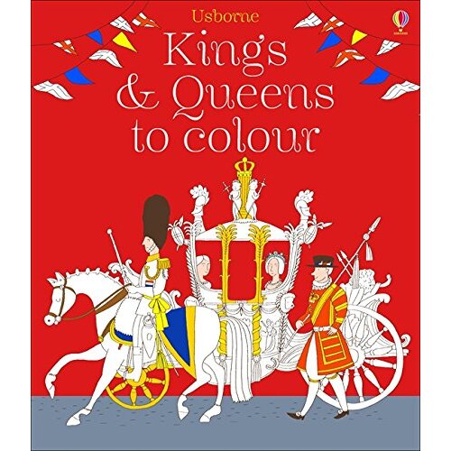 Kings and Queens Colouring Book: Colouring Books Paperback Book