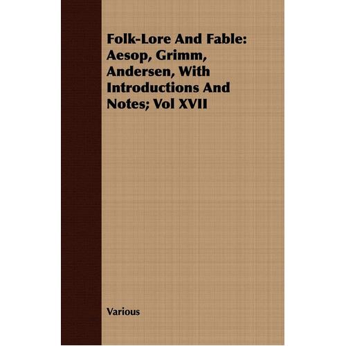 Folk-Lore and Fable Paperback Book