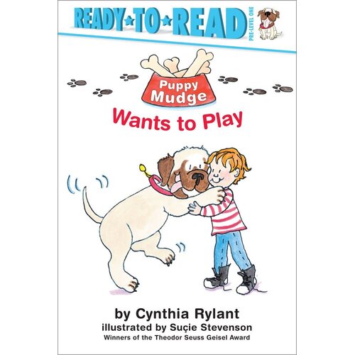Puppy Mudge Wants to Play Sucie Stevenson Cynthia Rylant Paperback Book