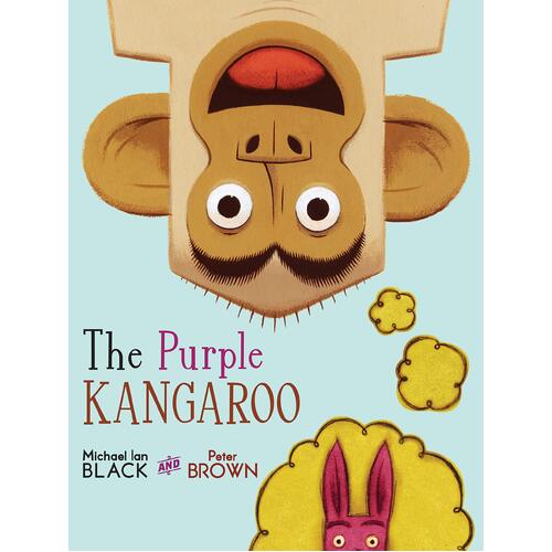 The Purple Kangaroo Michael Ian Black,Peter Brown Hardcover Book