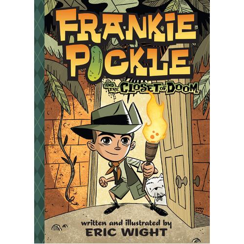 Frankie Pickle and the Closet of Doom Eric Wight Paperback Novel Book