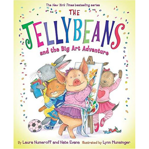 The Jellybeans and the Big Art Adventure Paperback Book