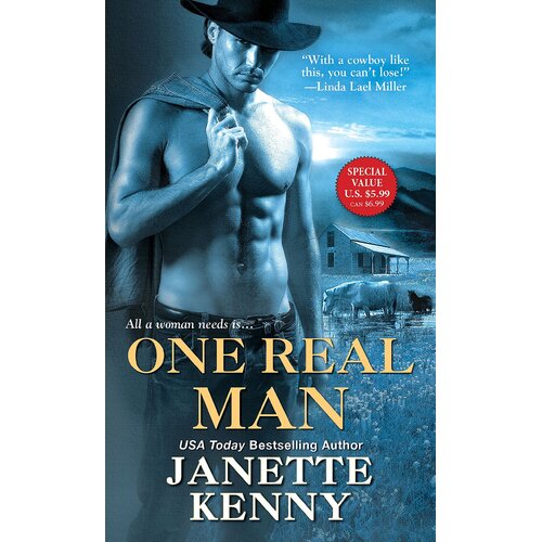 One Real Man Janette Kenny Paperback Novel Book