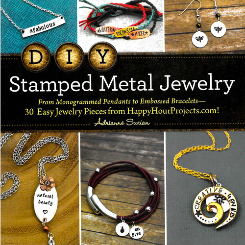 DIY Metal Stamped Jewellery -Adrianne Surian Art Book