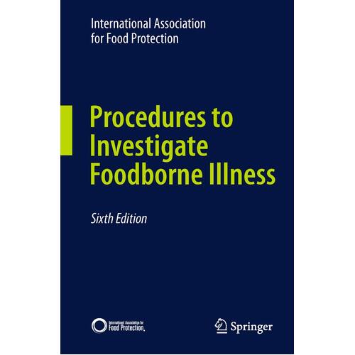 Procedures to Investigate Foodborne Illness Paperback Book