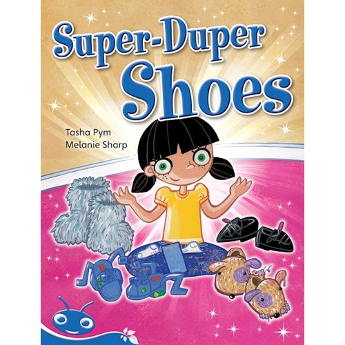Bug Club Early Phonic Fiction Blue: Super-Duper Shoes Book