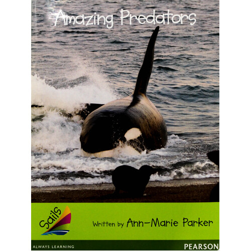 Sails Additional Fluency - Emerald: Amazing Predators - Paperback Children&#39;s Book