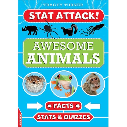 EDGE: Stat Attack: Awesome Animals Paperback Book