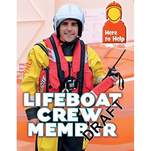 Here to Help: Lifeboat Crew Member Rachel Blount Hardcover Book