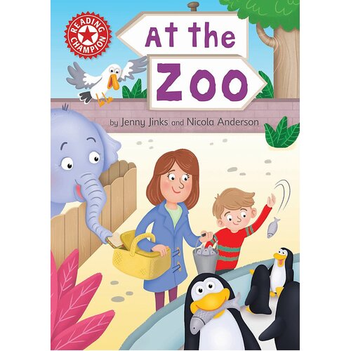 At the Zoo: Independent Reading Red 2 (Reading Champion) Hardcover Book