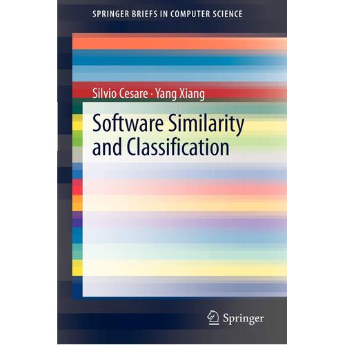 Software Similarity and Classification: SpringerBriefs in Computer Science