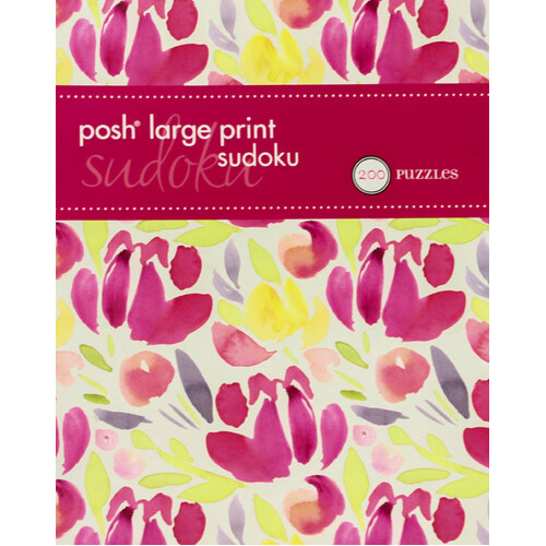Posh Large Print Sudoku 2 -Andrews McMeel Publishing LLC Book