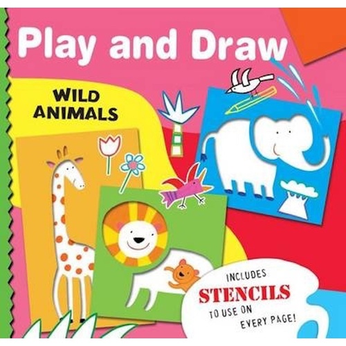 Wild Animals (Play and Draw) -Jenny Wren Children&#39;s Book