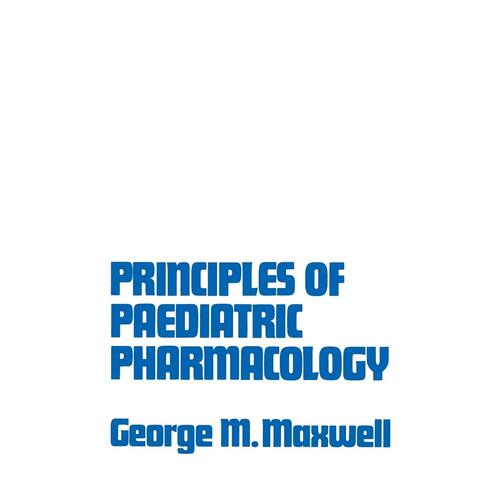 Principles of Paediatric Pharmacology Paperback Book