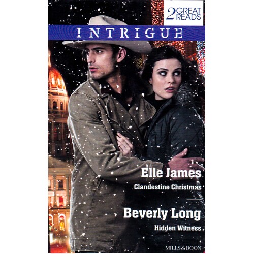 Clandestine Christmas/Hidden Witness Paperback Book