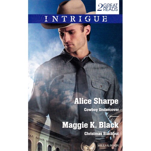 Cowboy Undercover/Christmas Blackout Alice Sharpe Paperback Book
