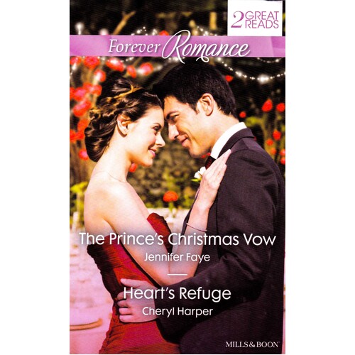The Prince&#39;s Christmas Vow/Heart&#39;s Refuge Cheryl Harper Paperback Book