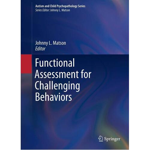 Functional Assessment for Challenging Behaviors Book