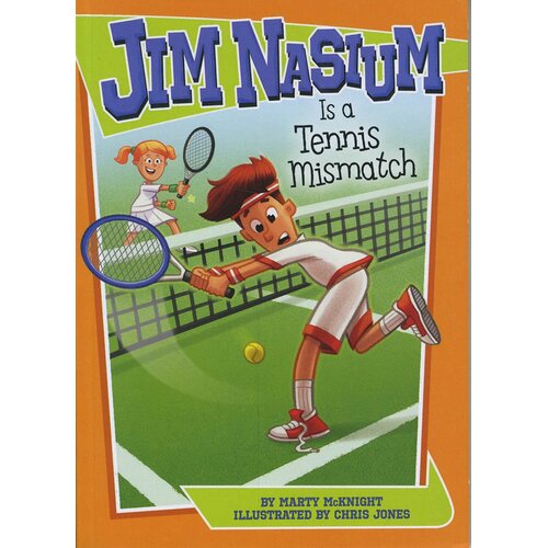 Jim Nasium Is a Tennis Mismatch Paperback Novel Book