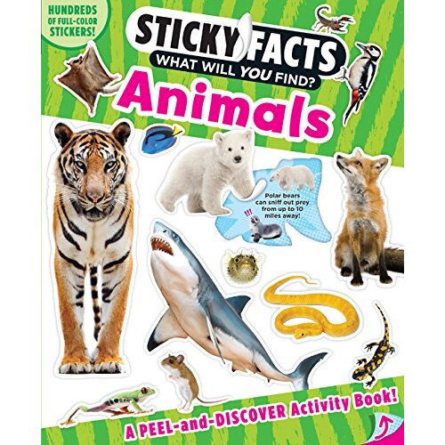 Sticky Facts: Animals -Megan Butler Workman Publishing Paperback Book