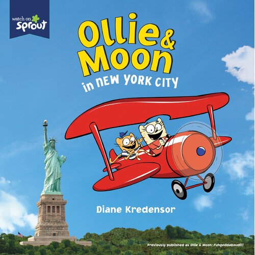 Ollie and Moon in New York City: Pictureback Paperback Book