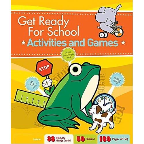 Get Ready For School: Activities and Games -Zoe G. Foundotos Children&#39;s Book