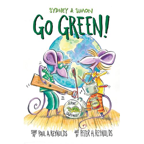 Sydney &amp; Simon: Go Green! Hardcover Book