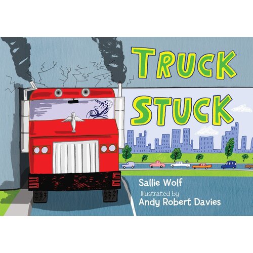 Truck Stuck [Board Book] Wolf, Sallie,Davies, Andy Robert Book