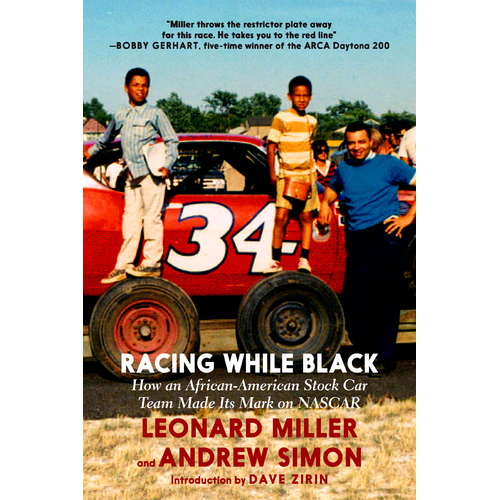 Racing While Black Hardcover Book