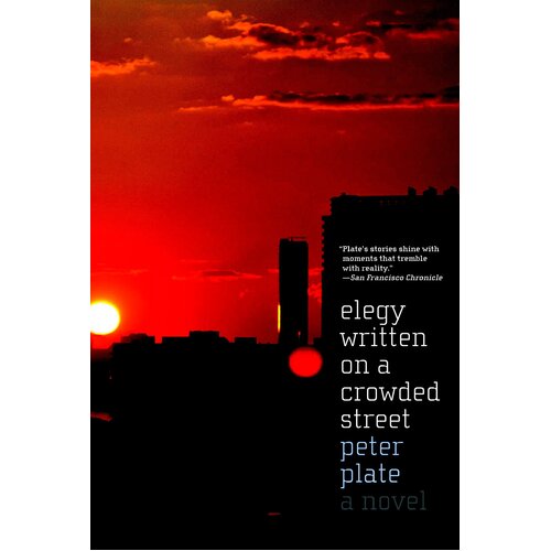 Elegy Written on a Crowded Street Peter Plate Paperback Novel Book