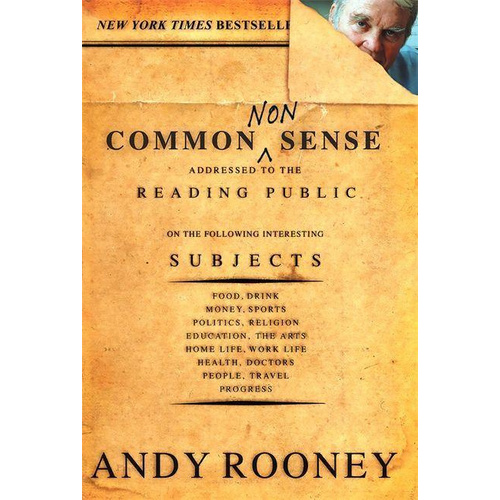 Common Nonsense -Andy Rooney Book