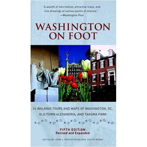 Washington on Foot, Fifth Edition Paperback Book