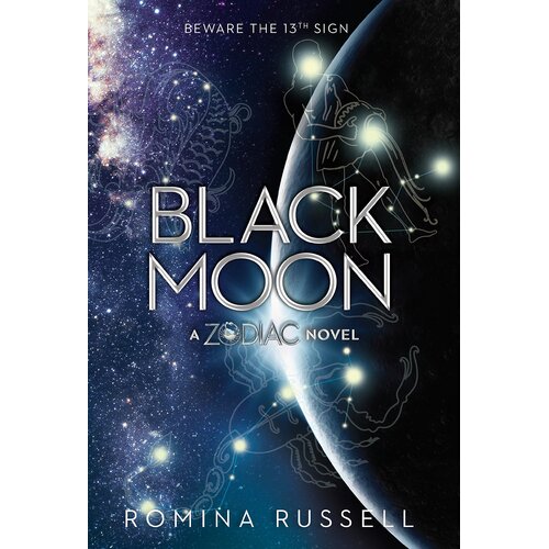 Black Moon (Zodiac) Romina Russell Hardcover Book