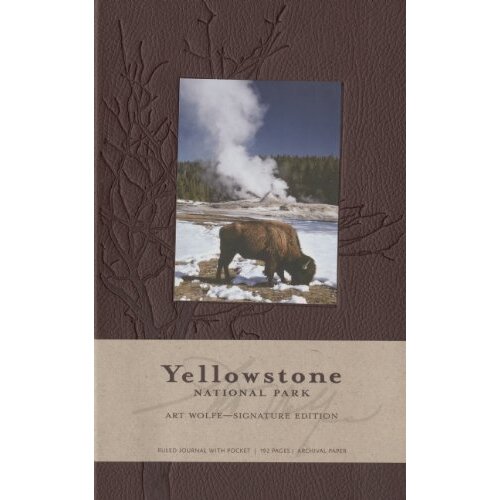 Yellowstone National Park Hardcover Ruled Journal (Large) Art Book