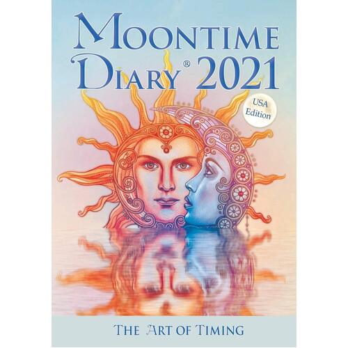 Moontime Diary 2021 US Edition: The Art Of Timing - Iris Detenhoff