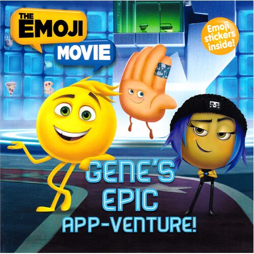 GENE&#39;S EPIC APP VENTURE EMOJI: Emoji Movie Paperback Book