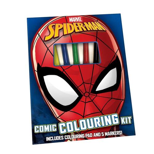 Spider-Man: Colouring Kit (Marvel) - 
