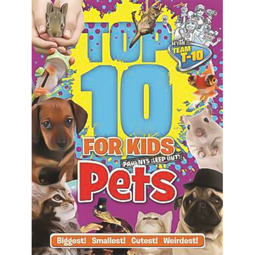 Top 10 for Kids: Pets Paul Terry Paperback Book