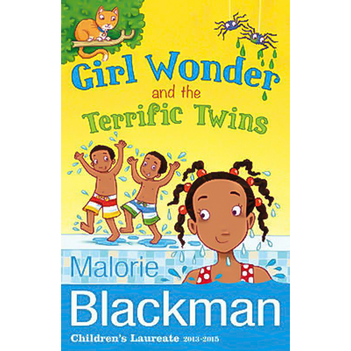 Girl Wonder and the Terrific Twins Malorie Blackman Paperback Novel Book