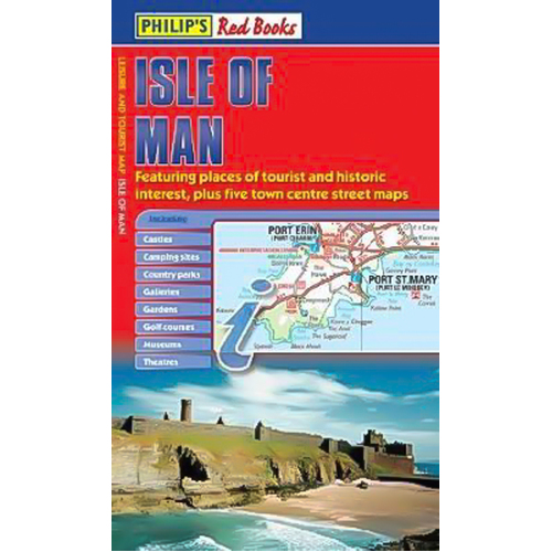 Philip&#39;s Isle of Man: Leisure and Tourist Map (Philip&#39;s Red Books) Paperback