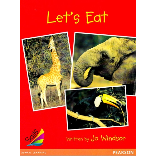 Let&#39;s Eat: Sails Early Level 1 Set 1 - Red Jo Windsor Paperback Book
