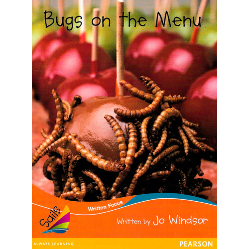 Sails Fluency Level Set 1 - Orange -Bugs on the Menu - Children&#39;s Book