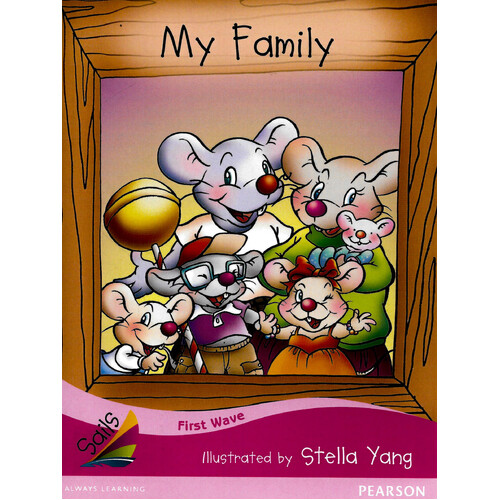 First Wave Set 1: My Family -Jill Eggleton Paperback Children&#39;s Book