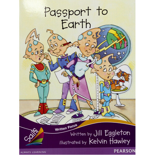 Passport to Earth -Jill Eggleton Paperback Children&#39;s Book