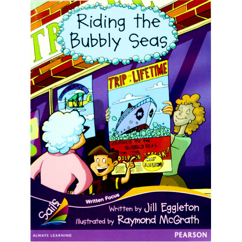 Riding the Bubbly Seas -Jill Eggleton Paperback Children&#39;s Book