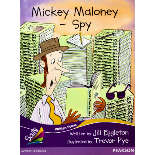 Mickey Maloney Spy -Jill Eggleton Paperback Children&#39;s Book