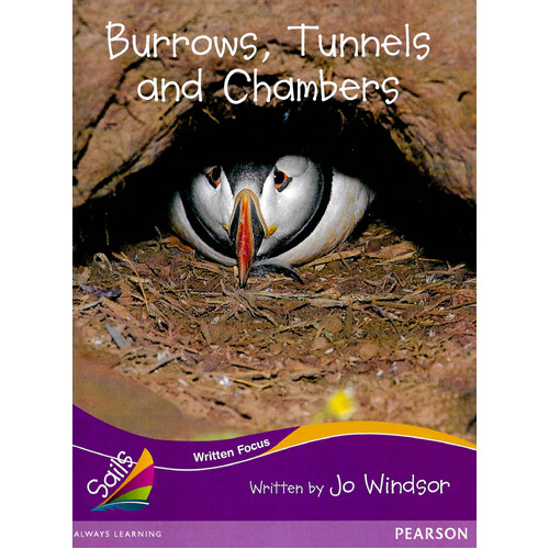 Sails Fluency Level Set 2 - Purple: Burrows, Tunnels and Chambers - Paperback