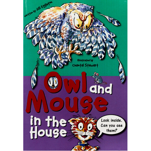 Owl and Mouse in the House -Jill Eggleton Paperback Children&#39;s Book
