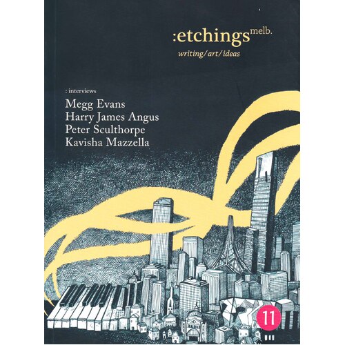Etchings 11: writing/art/ideas Sabina Hopfer Paperback Novel Book