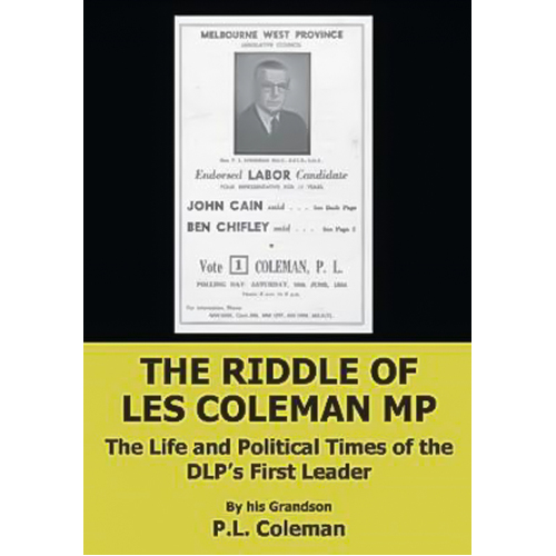 The Riddle of Les Coleman MP Paperback Book